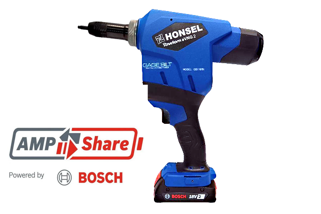 GB116RN Battery Operated Rivet Tool